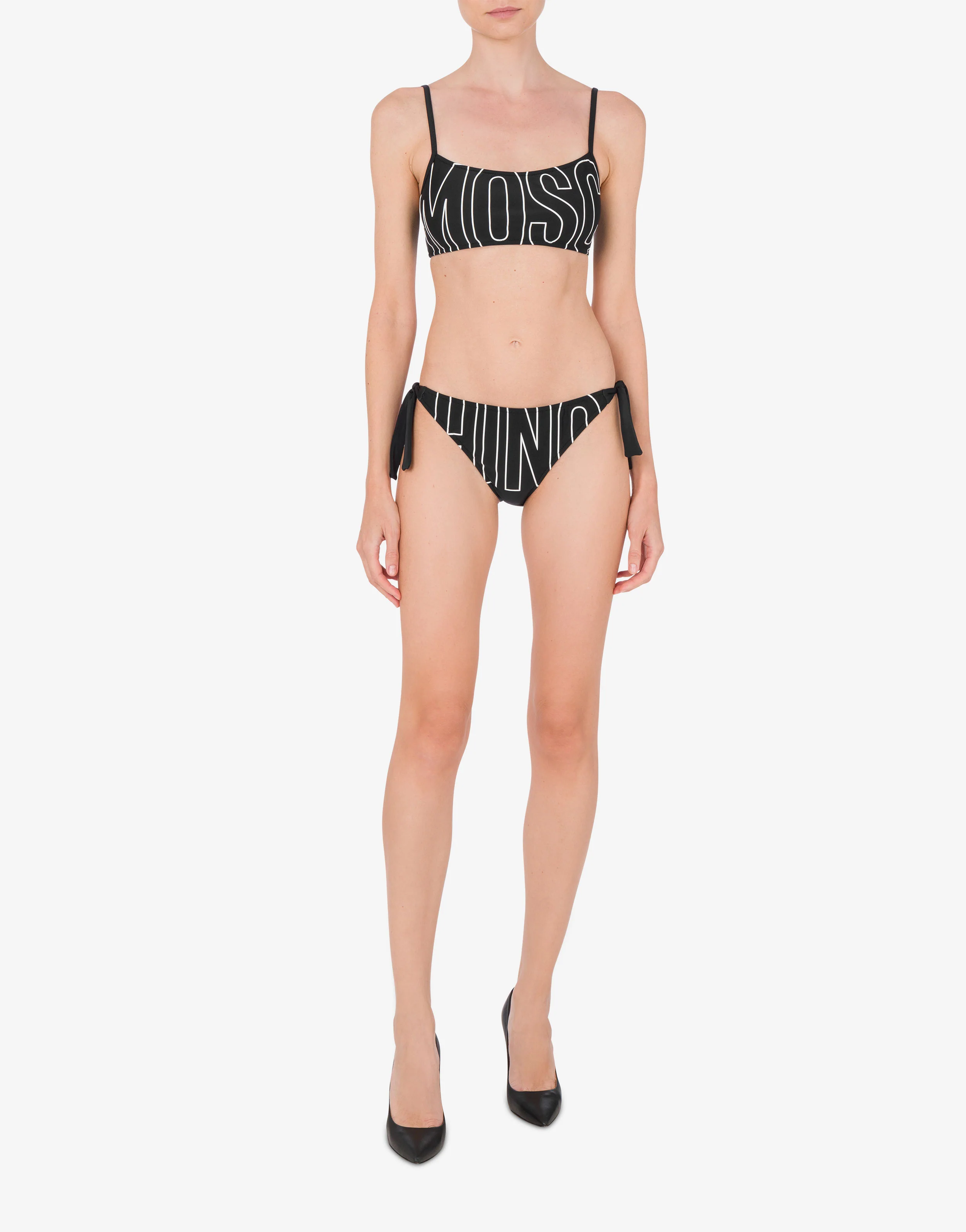 Top bikini a fascia Rubber Logo - Image 2