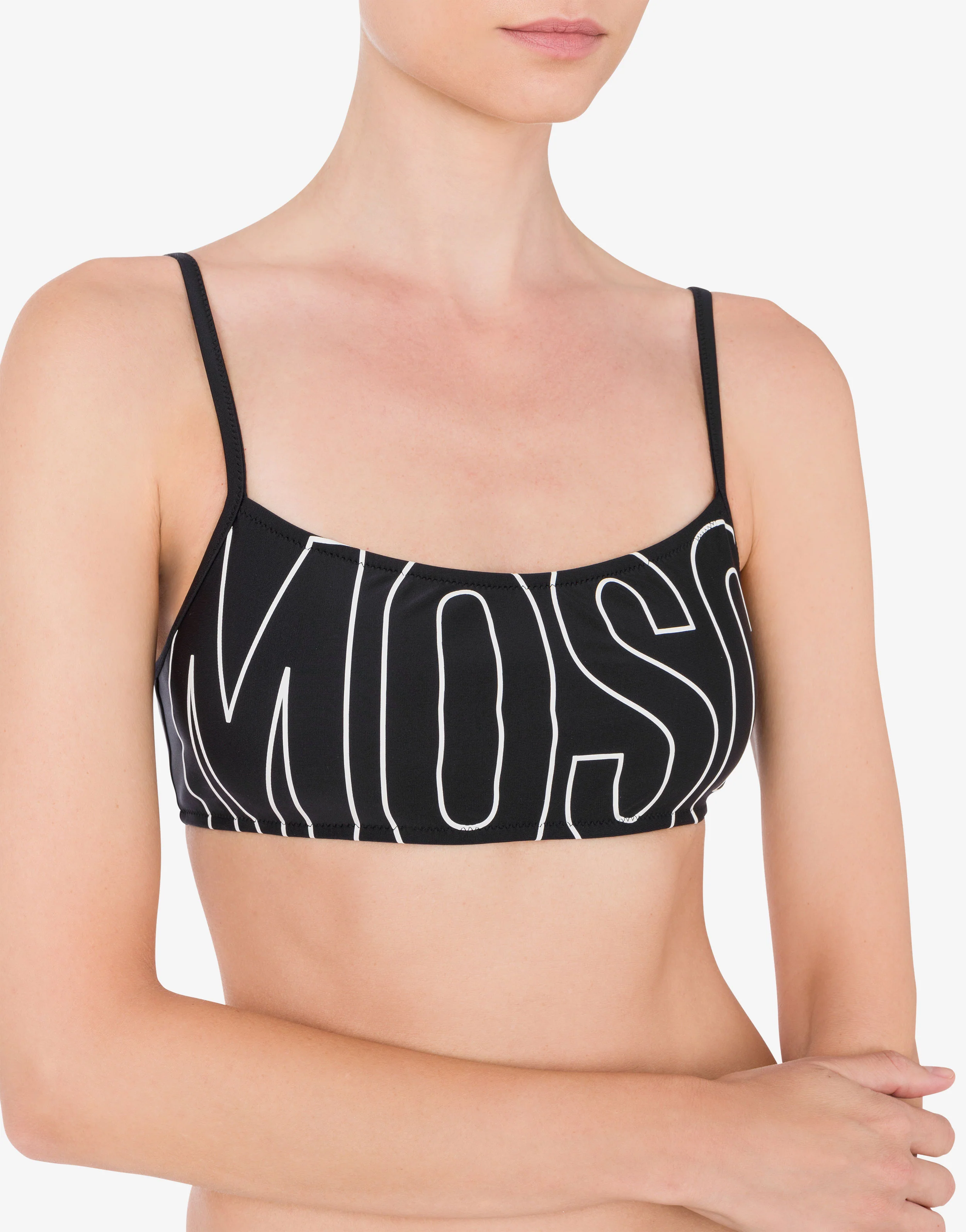 Top bikini a fascia Rubber Logo - Image 4