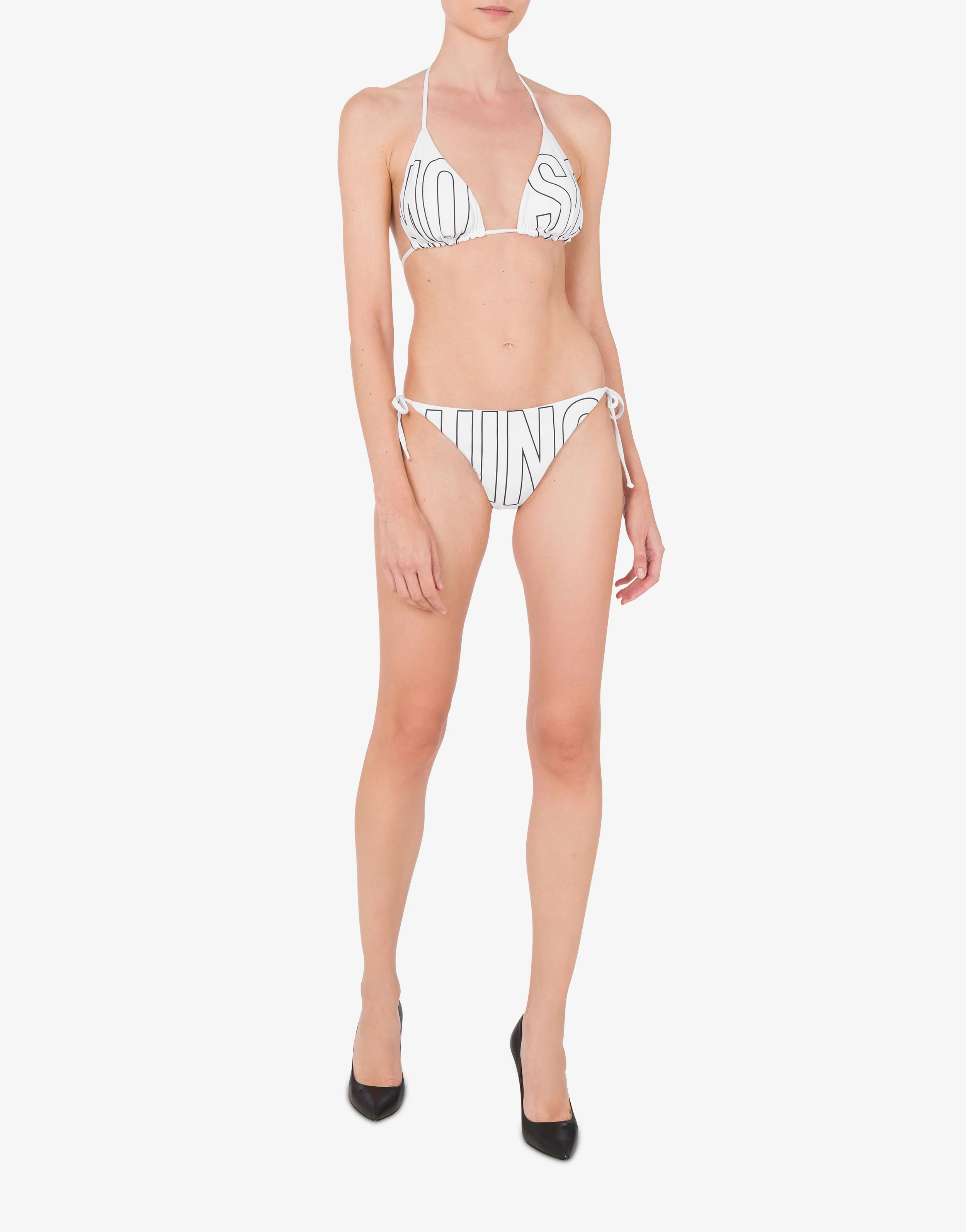 Top bikini a triangolo Rubber Logo - Image 2