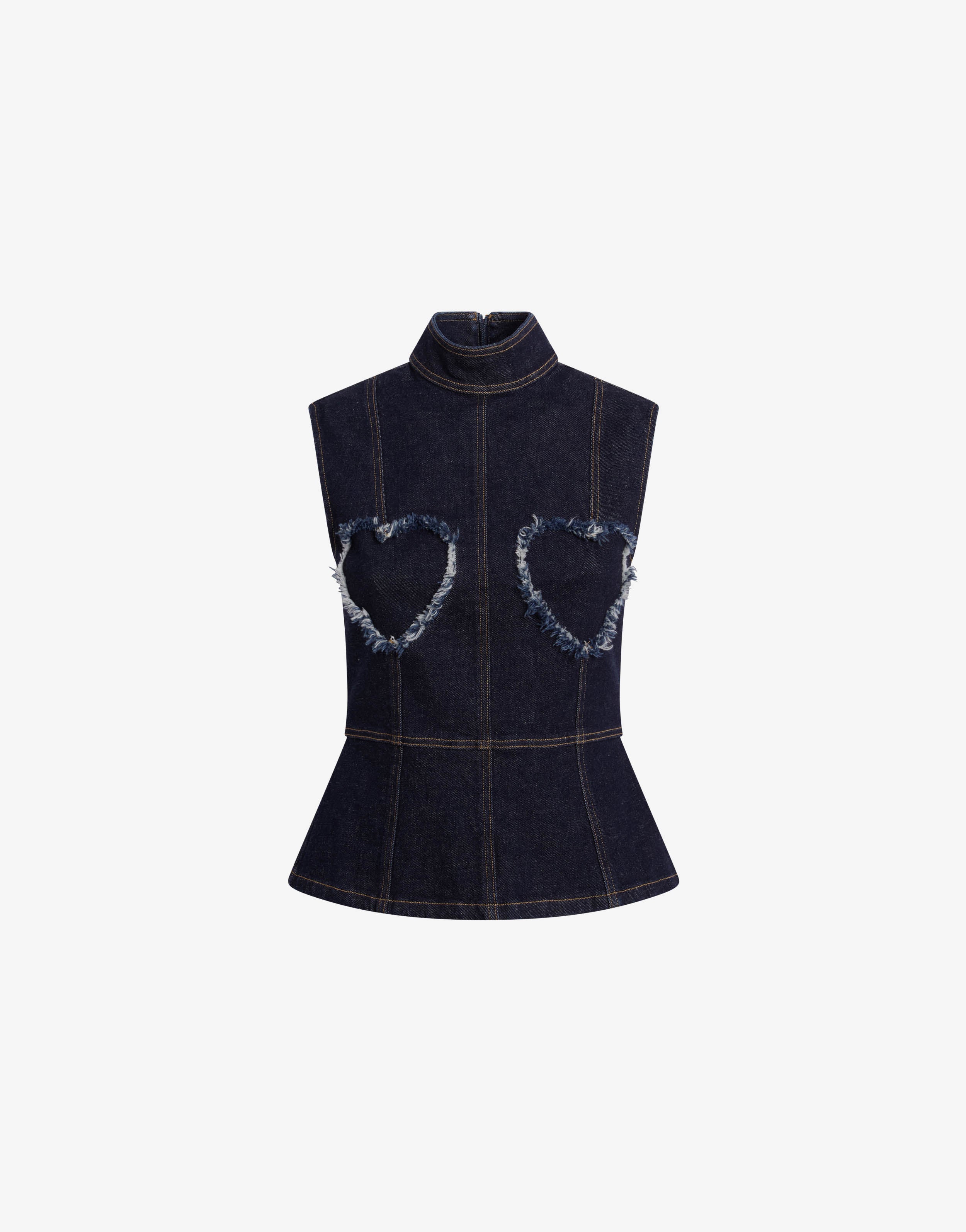 Top in denim stretch - Image 5