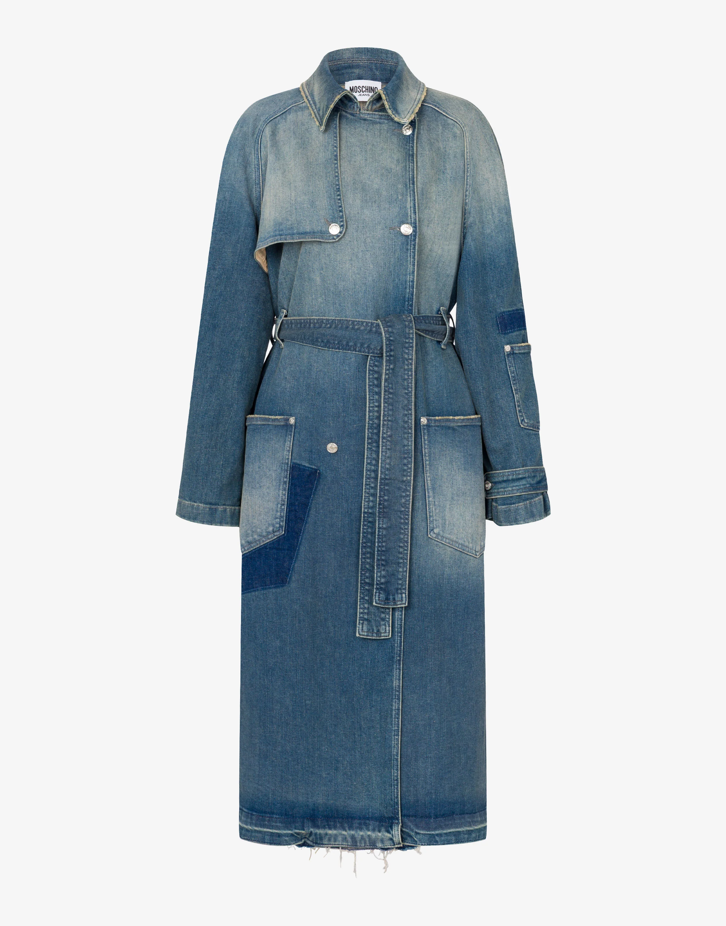 Trench in denim