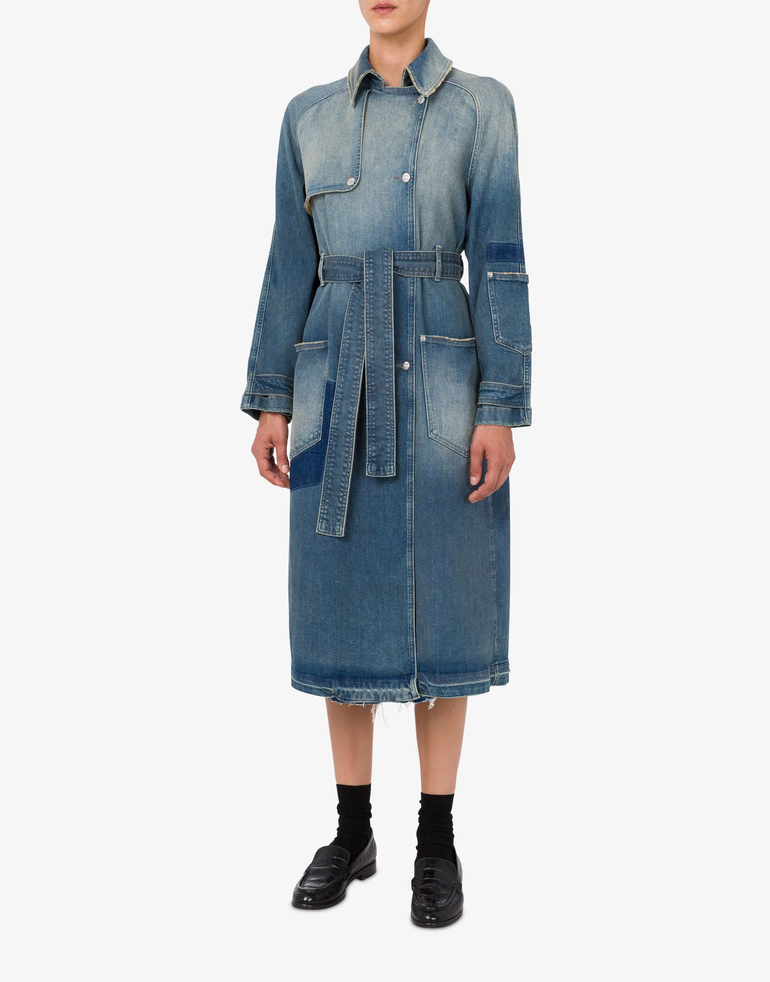 Trench in denim - Image 2