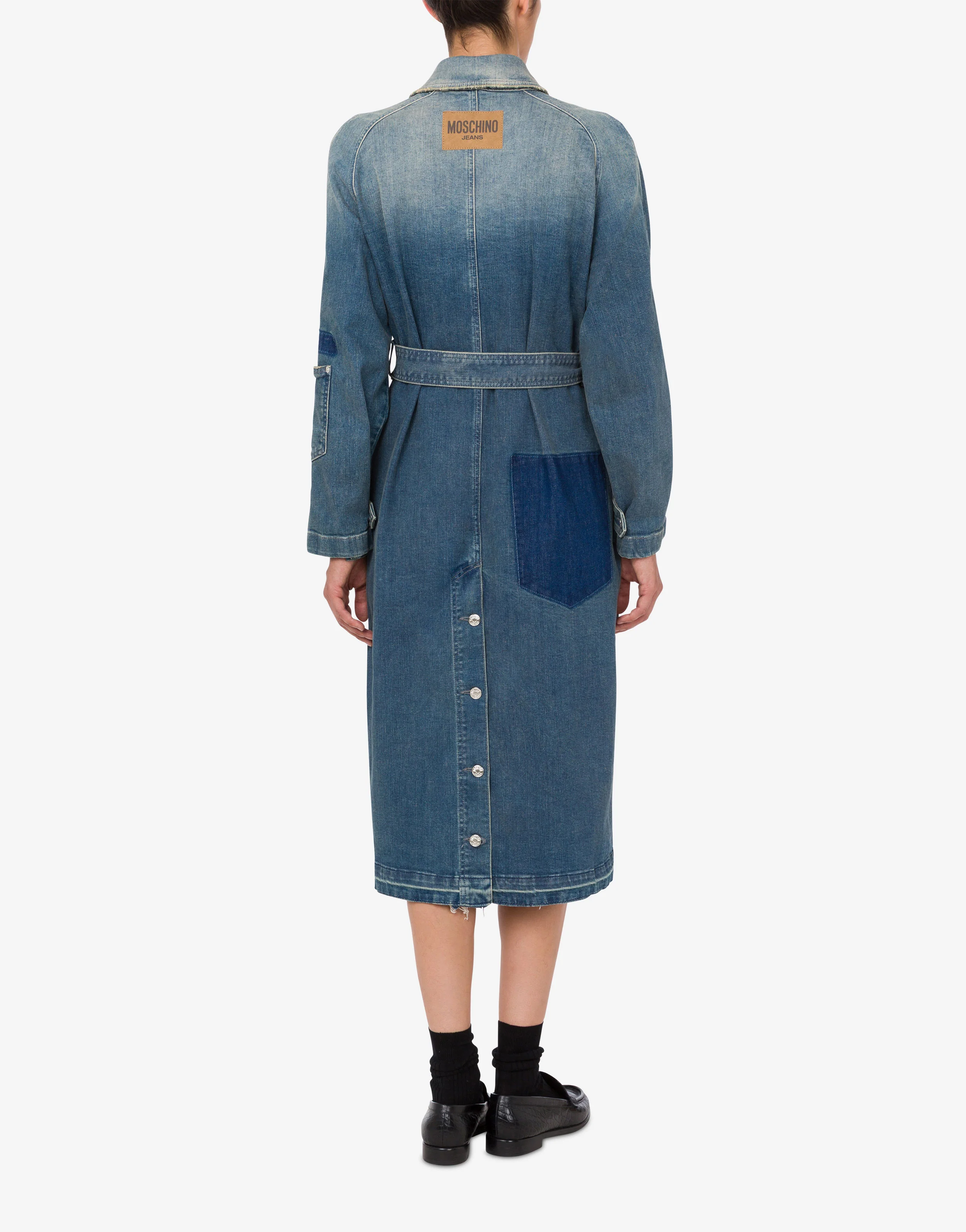 Trench in denim - Image 3