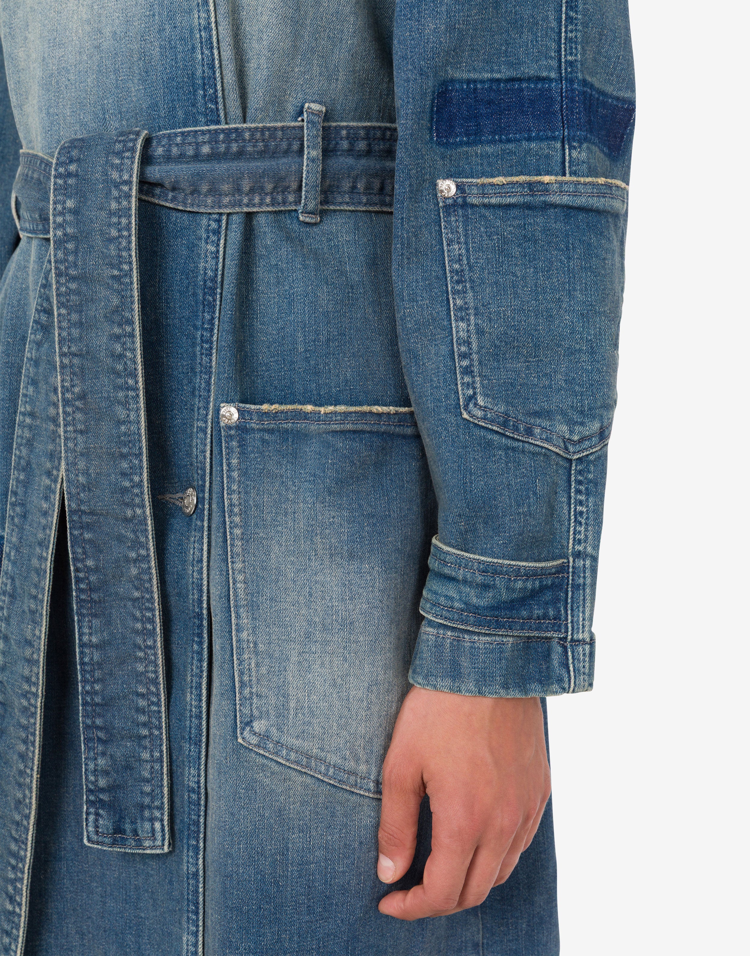 Trench in denim - Image 4