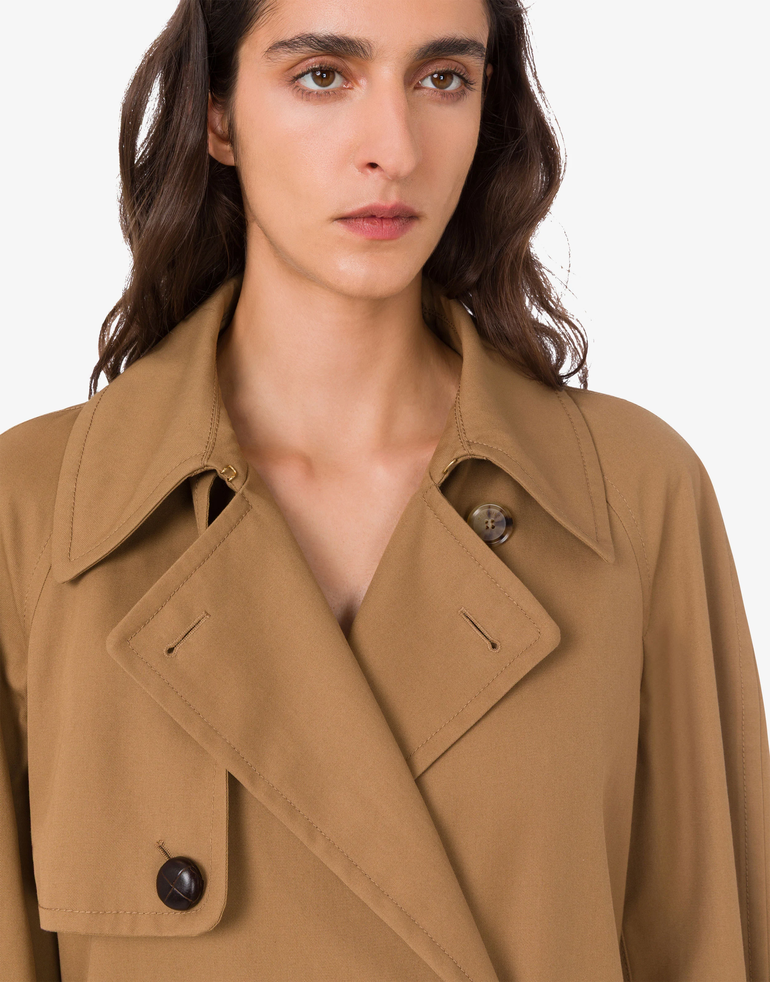 Trench in gabardina di misto cotone - Image 3