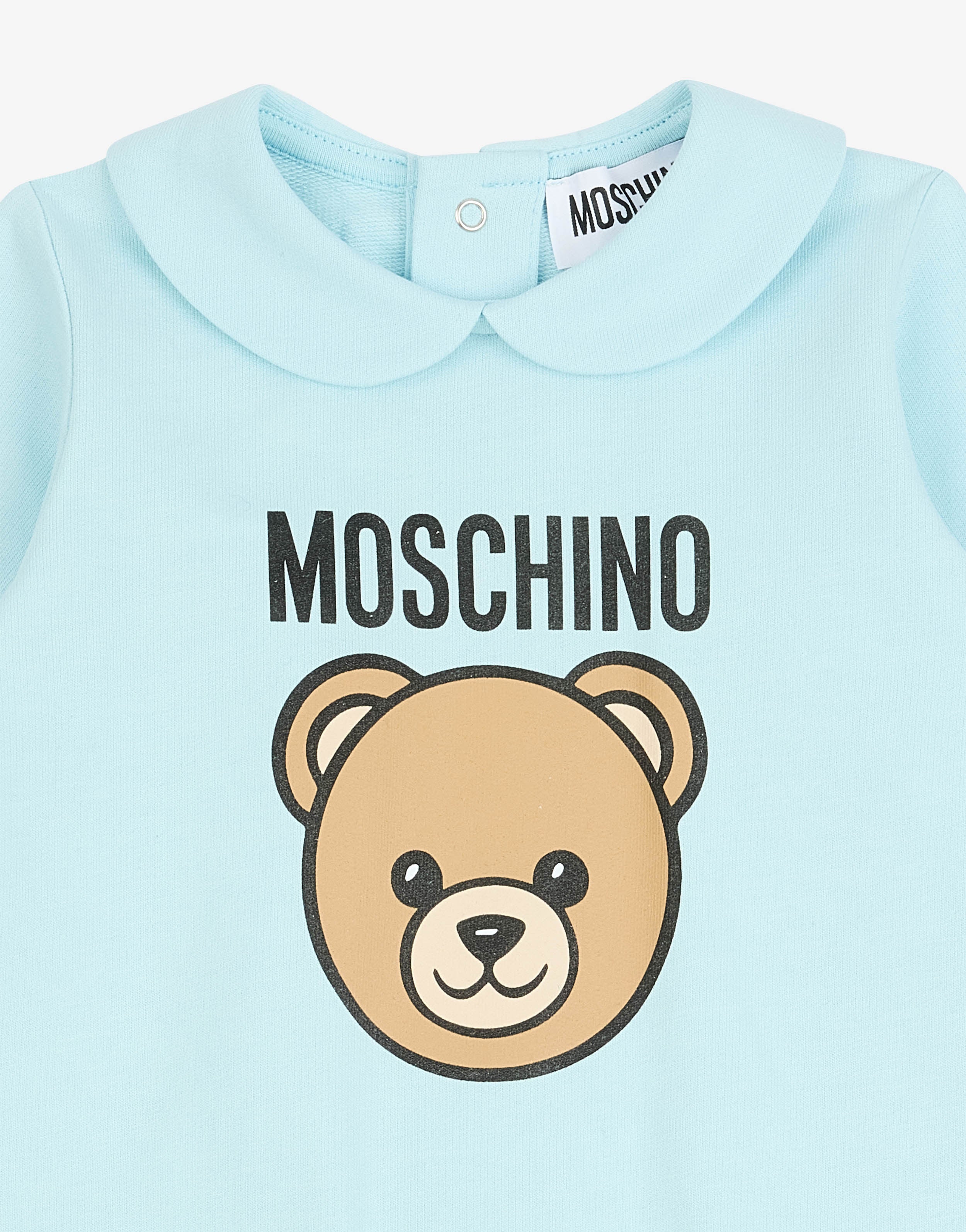 Tutina in felpa di cotone Moschino Teddy Bear - Image 3