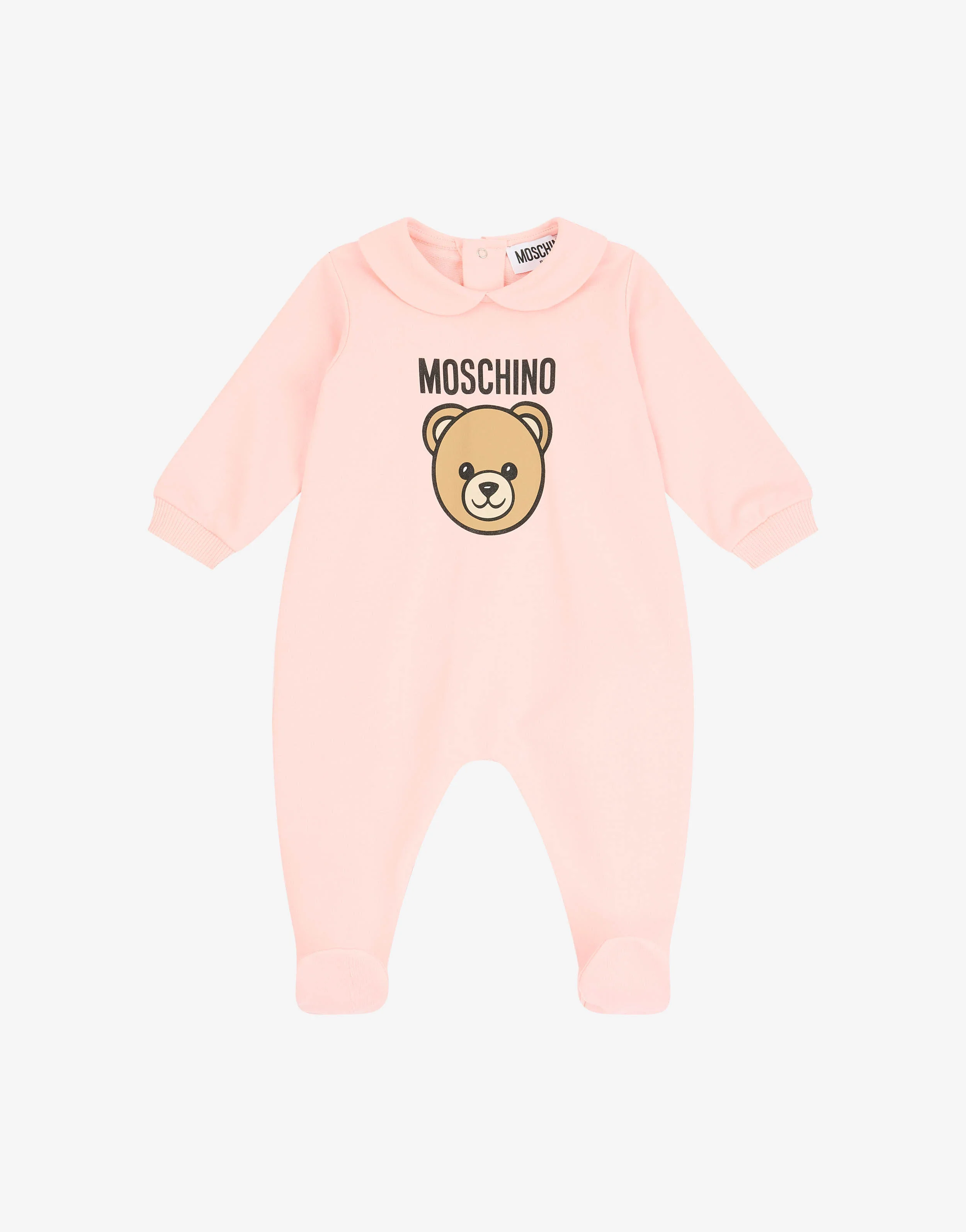 Tutina in felpa di cotone Moschino Teddy Bear