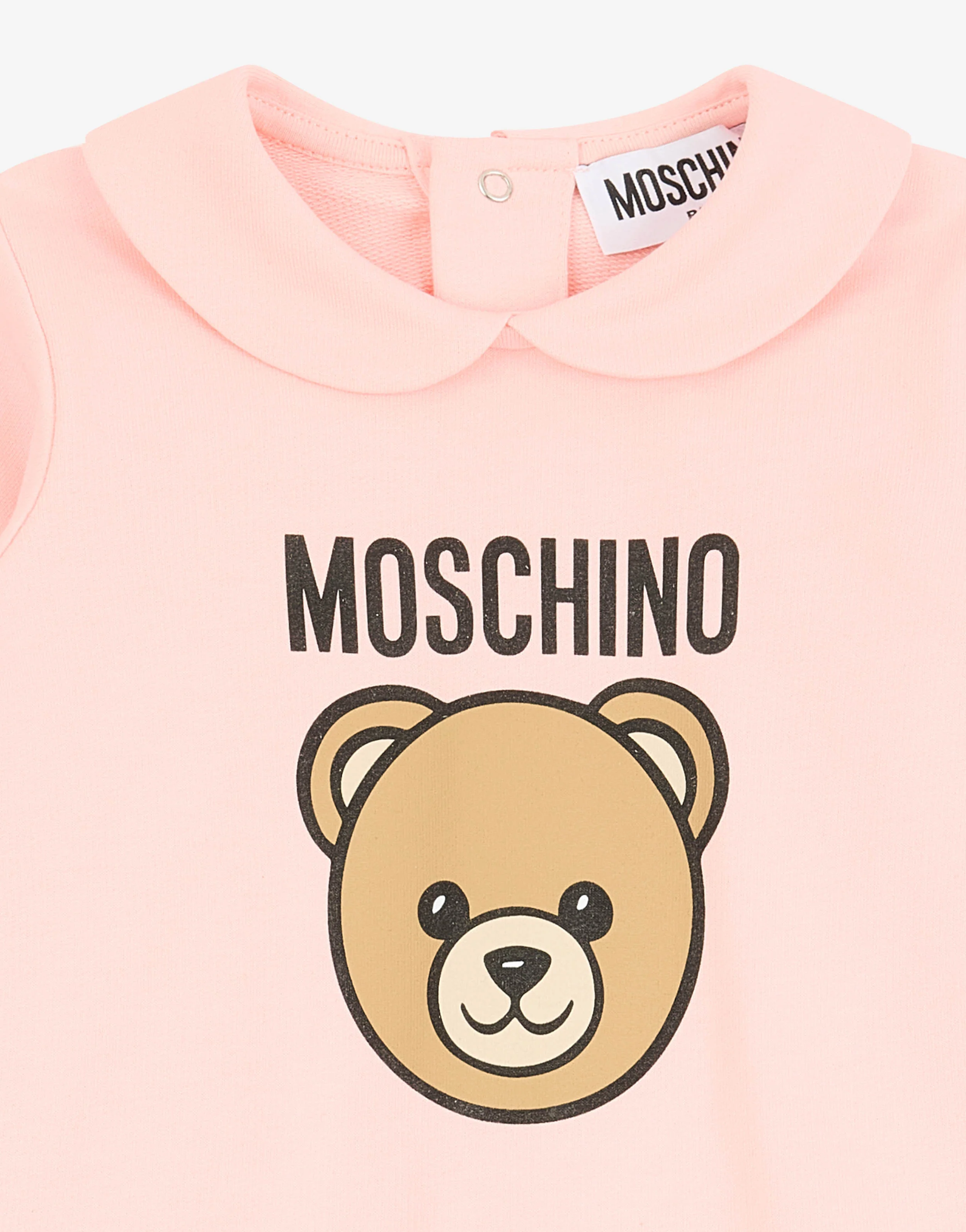 Tutina in felpa di cotone Moschino Teddy Bear - Image 3